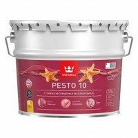 Эмаль Tikkurila ПЕСТО 10 база А 9 литров Эмаль Tikkurila ПЕСТО 10 база А 9 литров